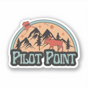 Adesivo Pilot Point, Alaska Sticker