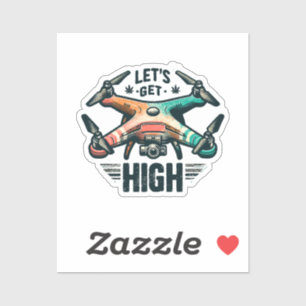 Adesivo Piloto Drone