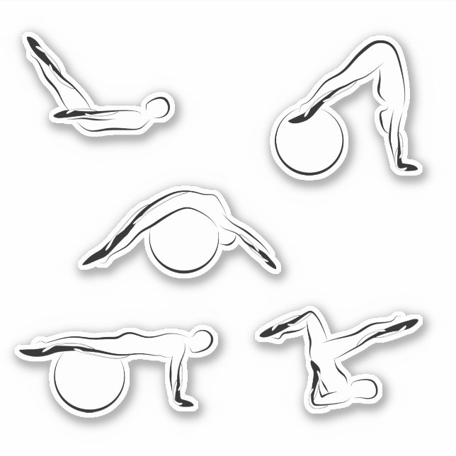 Adesivo Pilotos com autocolantes de papelaria (Frente)