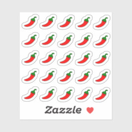 Adesivo Pimentões Vermelhos Livro Picante Avaliação Planej