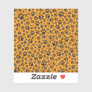 Adesivo Pinças de cães Bolinhas negra e branca na dália la