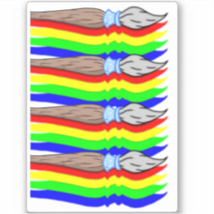 Adesivo Pincel por mim