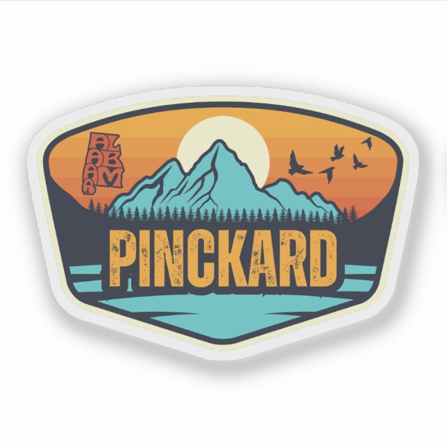 Adesivo Pinckard, Alabama (Frente)