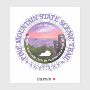 Adesivo Pine Mountain State Scenic Trail (rd)