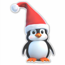 Pinguim bebê de Natal