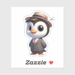 Adesivo pinguim, pinguim-grande