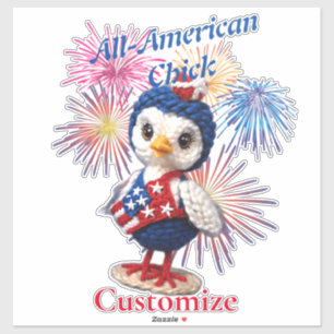 Adesivo Pintinho All-American Thunder_Cove