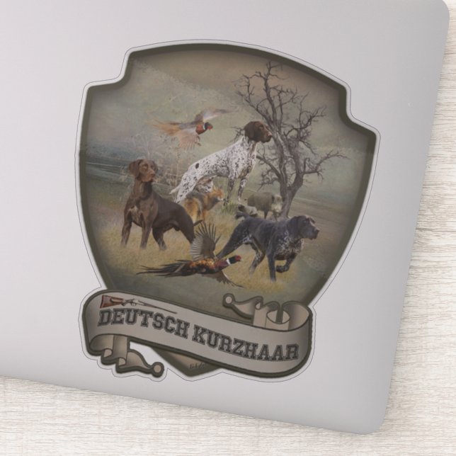 Adesivo Pintor de Ponteiro de Baixo Curso Alemão (Detalhe)