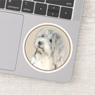 Adesivo Pintura em Havanês (Dourada Sable) - Arte original