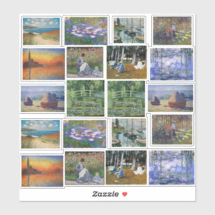 Adesivo Pinturas de Arte Claude Monet