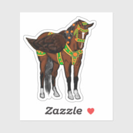 Adesivo Pippael Halt at X Bay Carousel Pegasus Vinyl