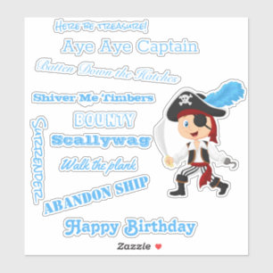 Adesivo Pirata Boy Sticker