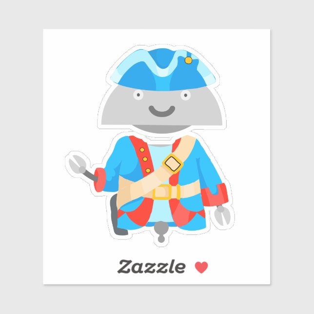 Adesivo Pirata Mia 2 (Folha)