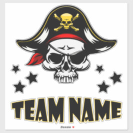 Adesivo Pirata Personalizada Única Personalizada