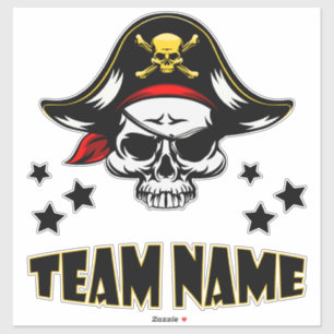 Adesivo Pirata Personalizada Única Personalizada