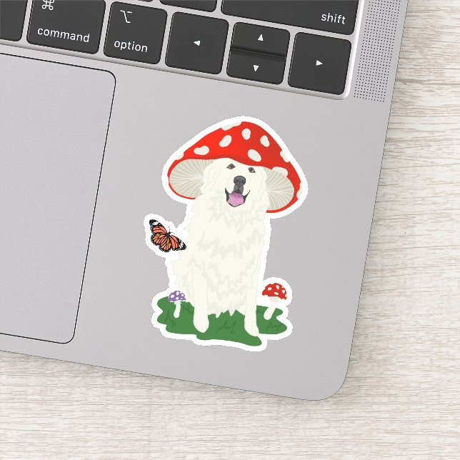 Adesivo Pirenéus de Excelente Personalizado (Detalhe)