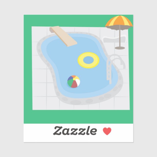 Adesivo Piscina (Folha)