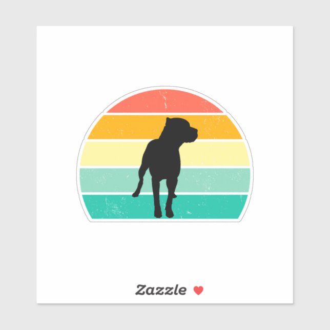 Adesivo Pit Bull Sticker (Folha)