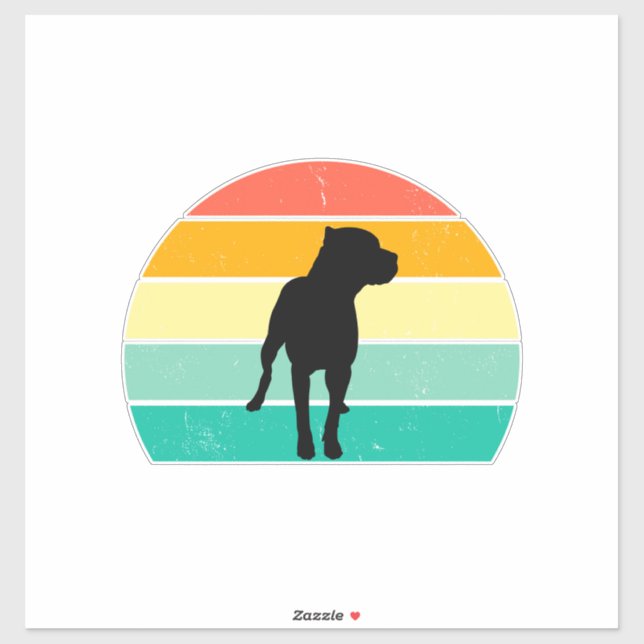 Adesivo Pit Bull Sticker (Folha)