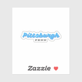 Adesivo Pittsburgh Pensilvânia