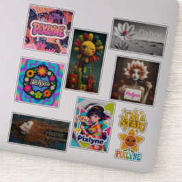 Adesivo Pixlyne Sticker Pack #1