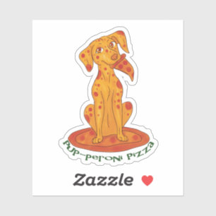 Adesivo Pizza Pup-peroni