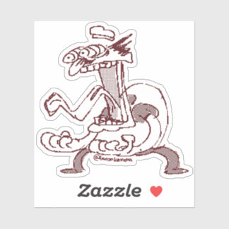 Adesivo Pizza Tower Peppino Spaghetti Sticker