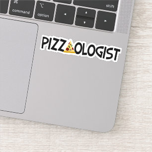Adesivo Pizzaologista - Pizza Engraçada