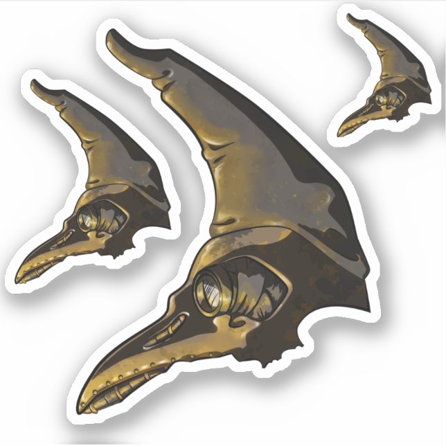 Adesivo Plague Mask (Frente)