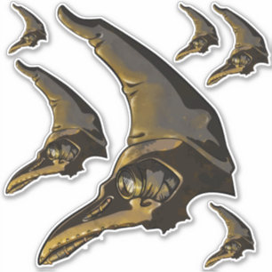 Adesivo Plague Mask