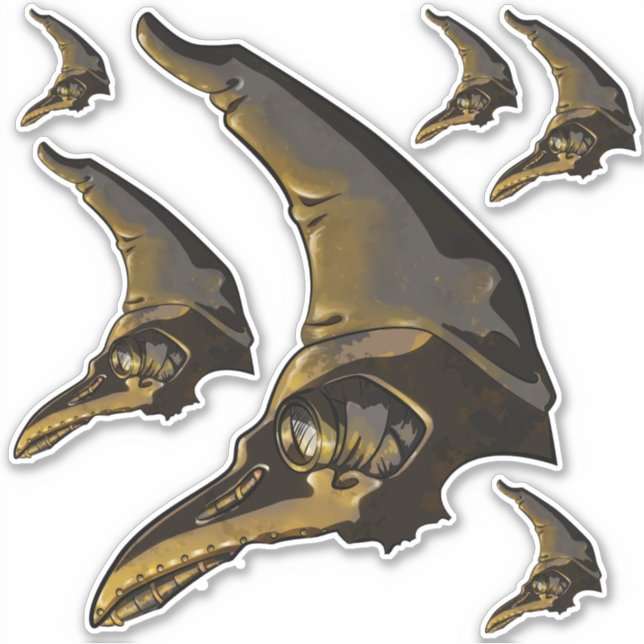 Adesivo Plague Mask (Frente)