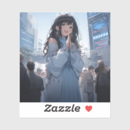 Adesivo Plan the date | 東京娘 GenerartiveAI シール