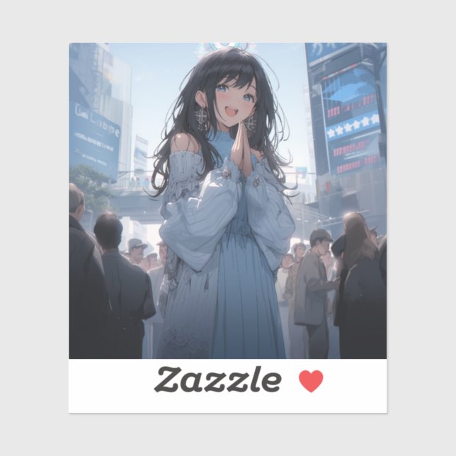 Adesivo Plan the date | 東京娘 GenerartiveAI シール (Folha)