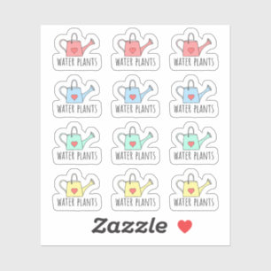 Adesivo Planeador de Vias de Água para Jardinagem Lembrete