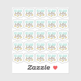 Adesivo Planejador da escala de tiro da arma da munição