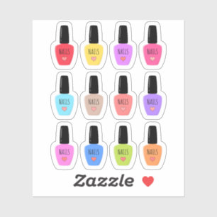 Adesivo Planejador de Compromissos de Manicure e Pedicure 