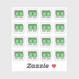 Adesivo Planejador de Controle Financeiro do Planejador de