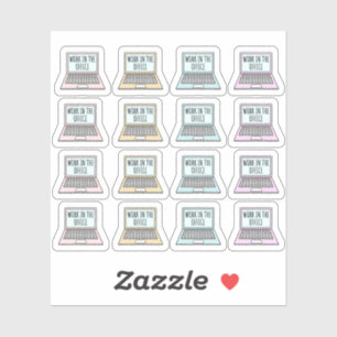 Adesivo Planejador de Dias Úteis do Lembrete do Office