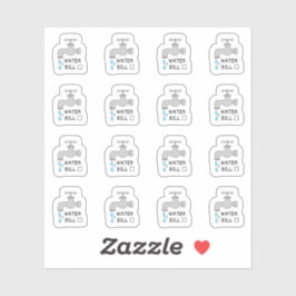 Adesivo Planejador de Lembrete da Lei de Orçamento do Util