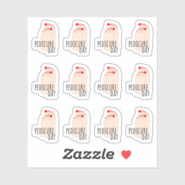 Adesivo Planejador de Lembrete de Cuidados com as Unhas pa