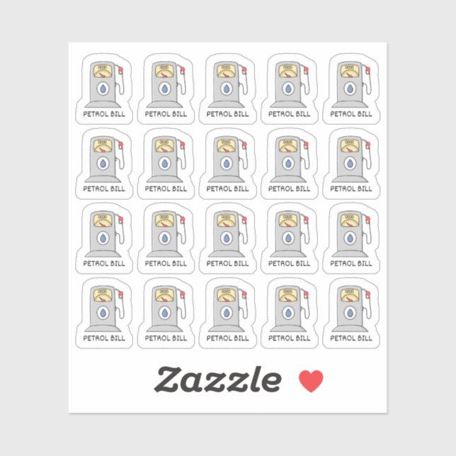 Adesivo Planejador de Lembrete do Controlador de Cobrança  (Folha)