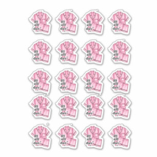 Adesivo Planejador de vestimenta noturno