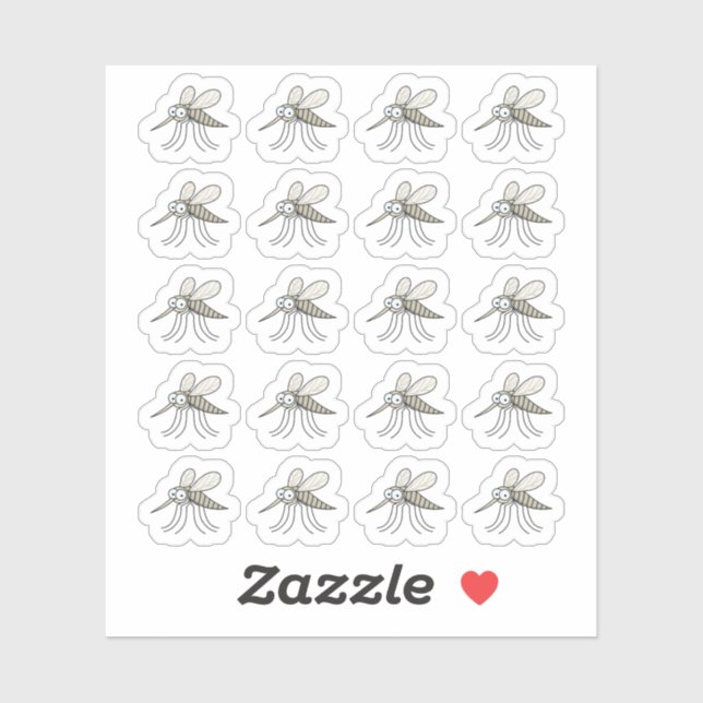 Adesivo Planejador Funcional de Mosquito (Folha)