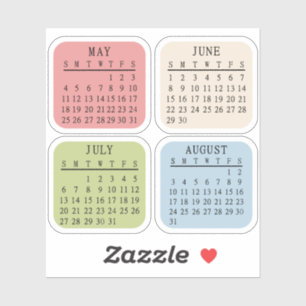 Adesivo Planejador Mensal Bujo 2025 Calendário de Bullet J