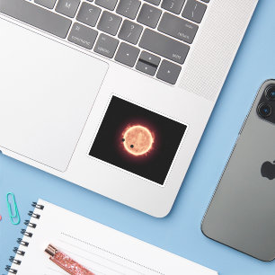 Adesivo Planetas Traindo Estrela Vermelha Anã Em Trapist-1