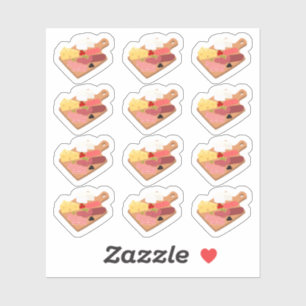 Adesivo Planner da bandeja bujo do tabuleiro de queijo Cha