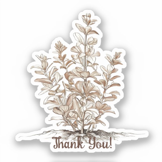 Adesivo Plantar Sementes de Faith Christian Gardener (Frente)