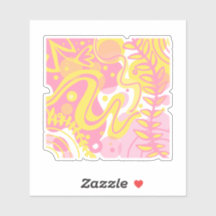 Plantas de espiral amarelas