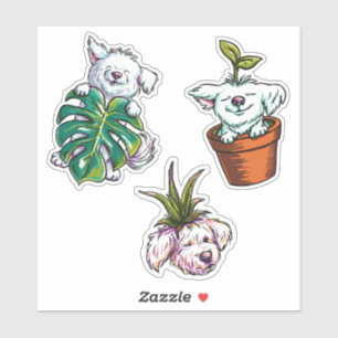 Adesivo Planty Pups: Jack