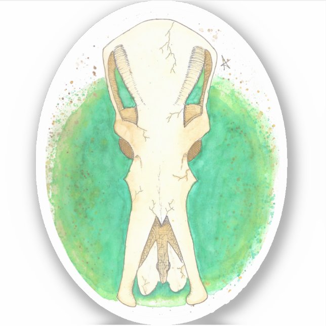 Adesivo Platypus Skull (Frente)